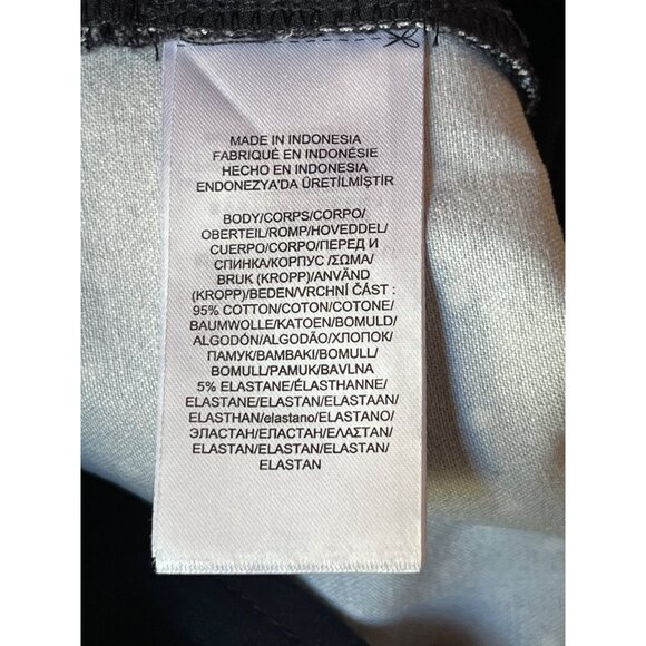 Lauren Ralph Lauren Women's Navy & White Polka Dot Straight Leg Trousers Size 16 - Picture 8 of 10